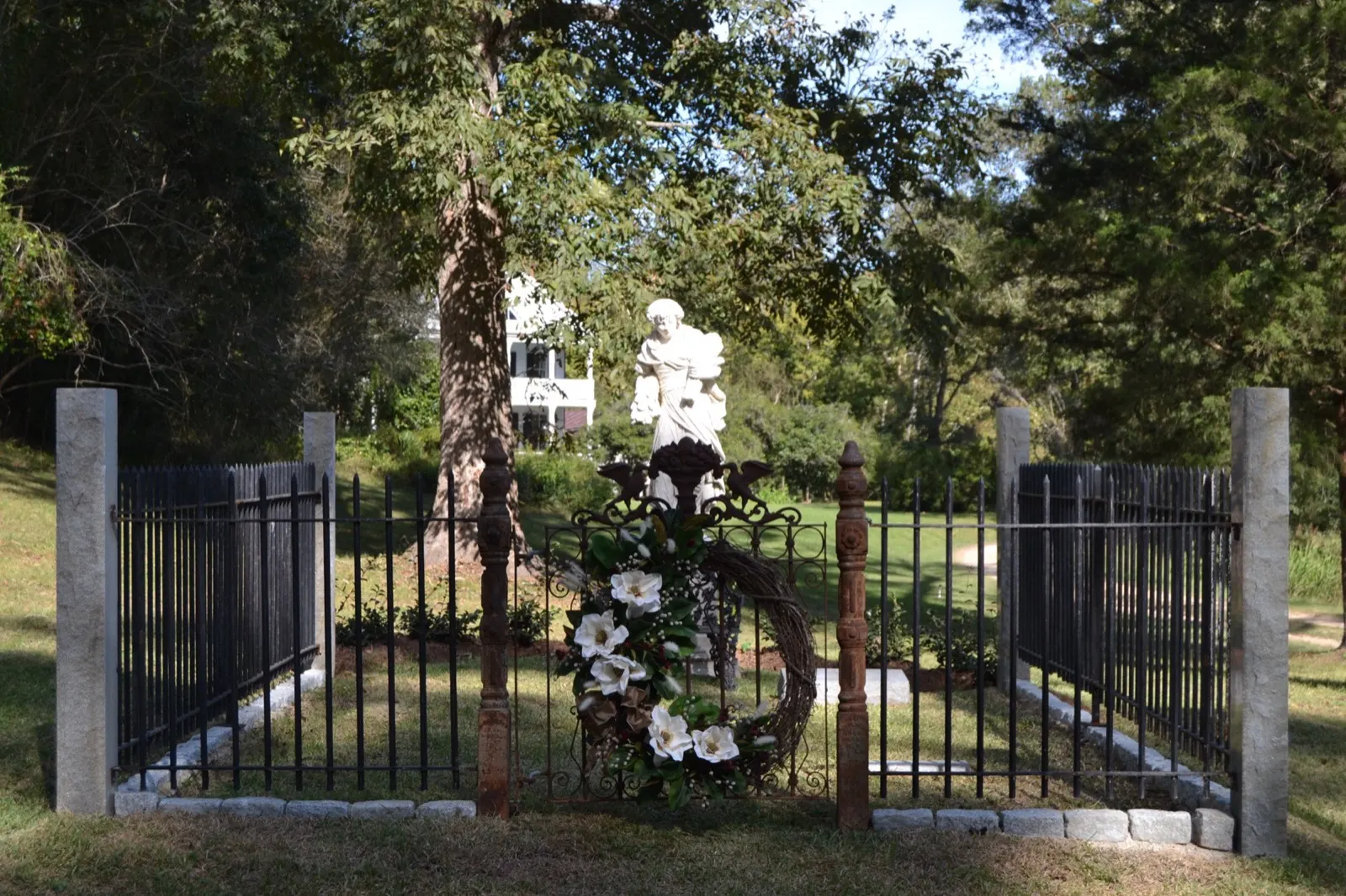 The cemetery at Como, established 2025