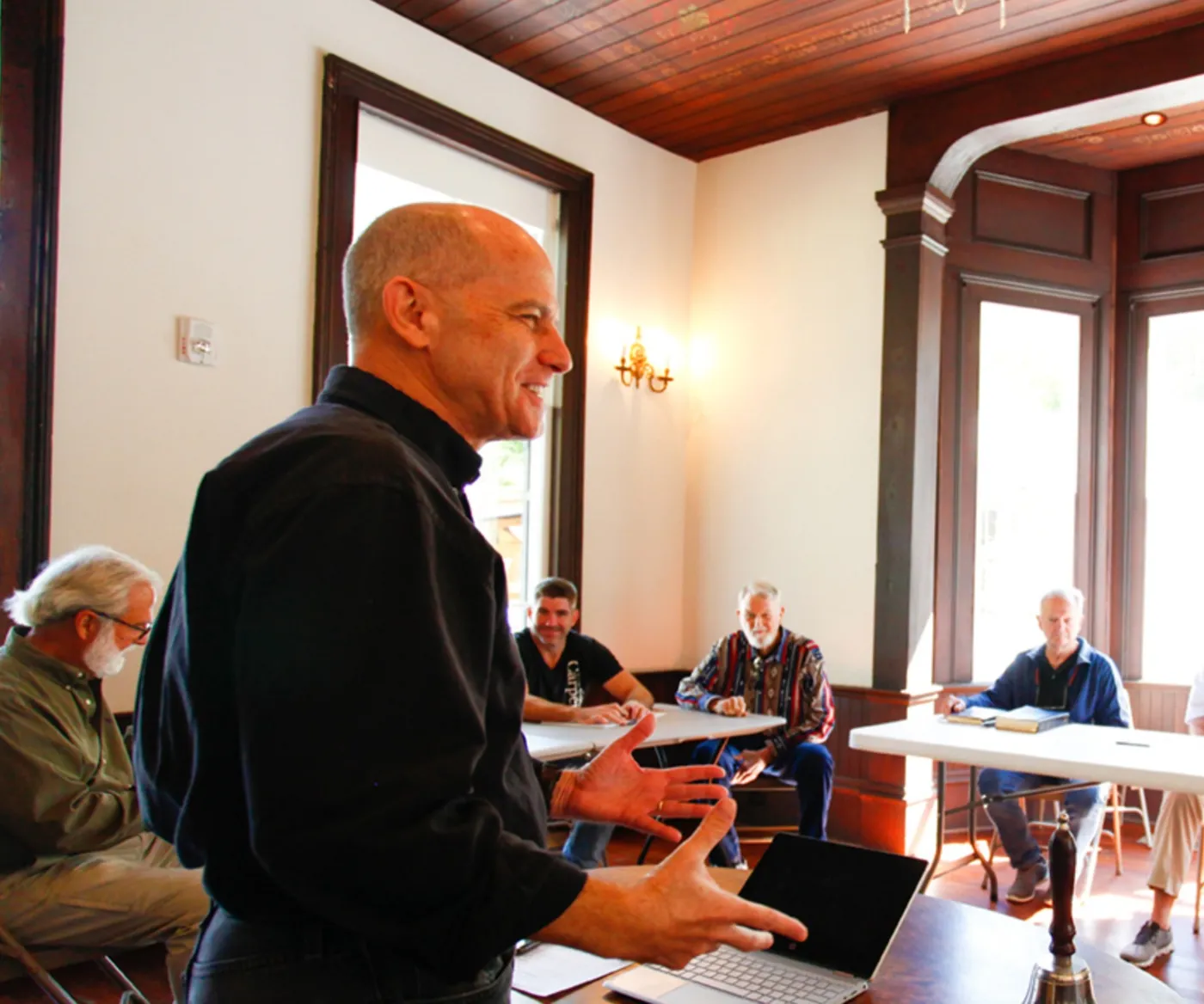 A teaching session at Como