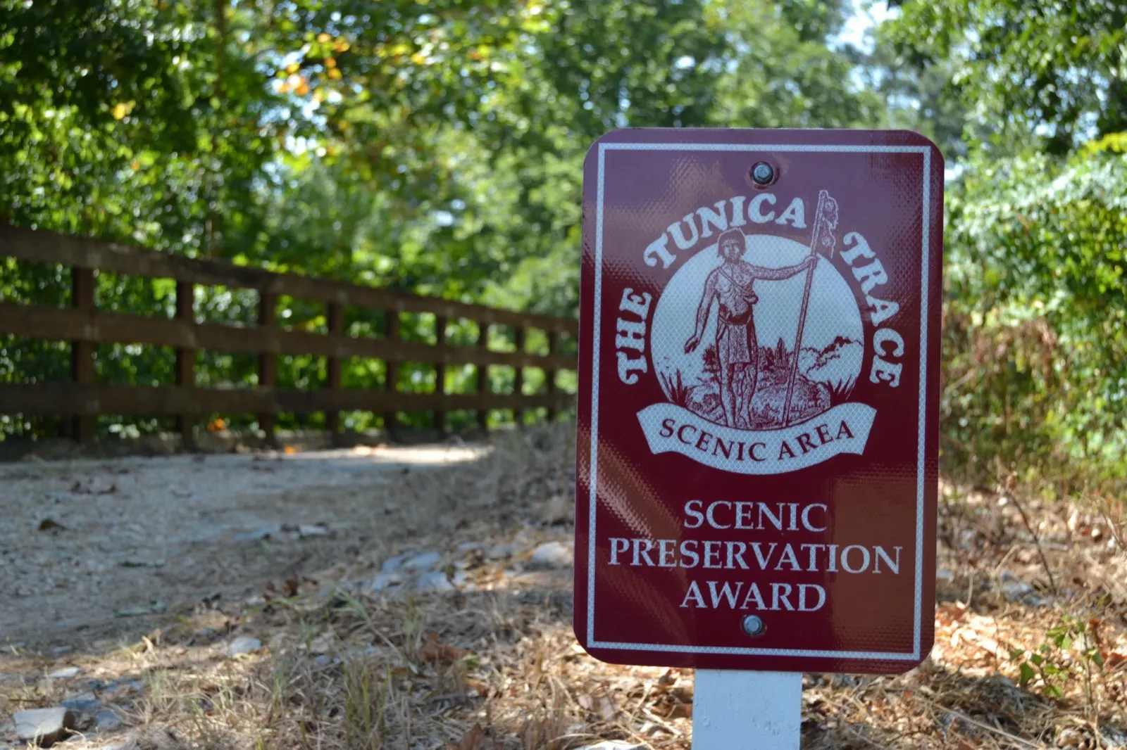 The Tunica Trace scenic area, at the edge of Como